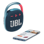Портативная колонка JBL Clip 4 Blue/Pink, синий/розовый Портативная колонка JBL Clip 4 Blue/Pink, синий/розовый