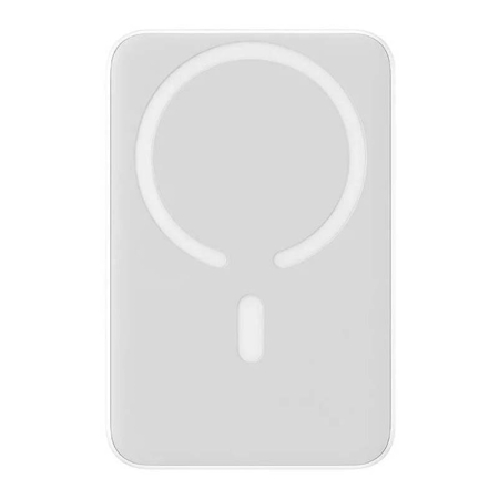 Внешний аккумулятор Baseus Magnetic Mini Wireless Fast Charge power bank с поддержкой беспроводной зарядки 10000mAh 20W (PPCX070002) Белый