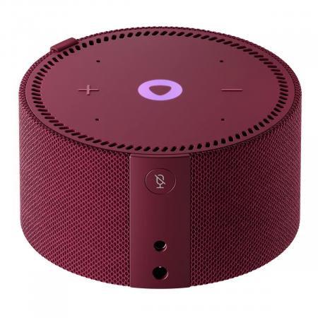 Умная колонка Яндекс Станция Мини (с часами) Красный гранат Умная колонка Яндекс Станция Мини (с часами) Красный гранат