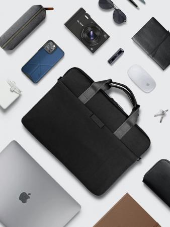 Сумка UNIQ для ноутбуков 16" Stockholm Nylon Messenger bag (STOCKHOLM(16)-MNBLACK) Черный Сумка UNIQ для ноутбуков 16" Stockholm Nylon Messenger bag (STOCKHOLM(16)-MNBLACK) Черный