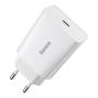 Сетевое зарядное устройство Baseus Speed Mini QC Quick Charger 20 Вт CCFS-SN02 (TC-012PD20-x) Белый