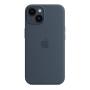 Чехол Silicone Case MagSafe для Apple iPhone 14 Синий Чехол Silicone Case MagSafe для Apple iPhone 14 Синий