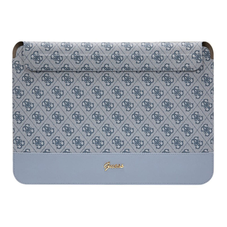 Чехол Guess для ноутбуков 13"/14" Sleeve 4G Bottom stripe Metal logo (GUCS14PS4SGB) Голубой Чехол Guess для ноутбуков 13"/14" Sleeve 4G Bottom stripe Metal logo (GUCS14PS4SGB) Голубой