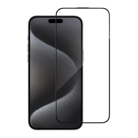 Защитное стекло для iPhone 15 Plus BLUEO Corning Gorilla USA Anti-Static Черный