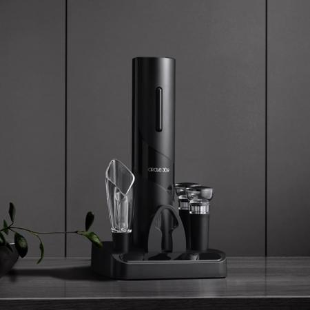 Набор аксессуаров для вина Xiaomi Circle Joy 5в1 (CJ-TZ08) Черный Набор аксессуаров для вина Xiaomi Circle Joy 5в1 (CJ-TZ08) Черный