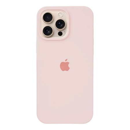 Чехол Silicone Case для Apple iPhone 16 Pro Max с MagSafe Light Pink, светло-розовый Чехол Silicone Case для Apple iPhone 16 Pro Max с MagSafe Light Pink, светло-розовый