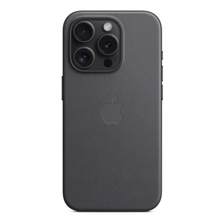 Чехол FineWoven Case для Apple iPhone 15 Pro с MagSafe Black, черный Чехол FineWoven Case для Apple iPhone 15 Pro с MagSafe Black, черный