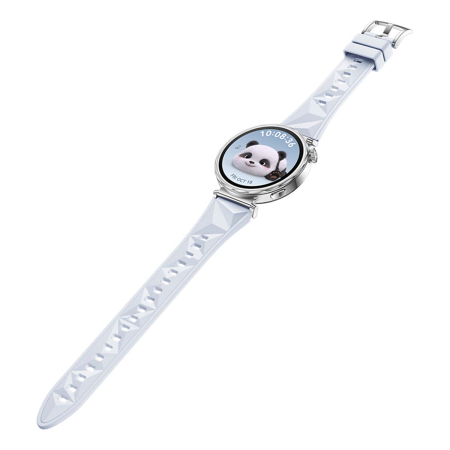 Часы HUAWEI Watch GT 5 Silver, 41 мм, цвет корпуса серебряный, цвет ремешка голубой Часы HUAWEI Watch GT 5 Silver, 41 мм, цвет корпуса серебряный, цвет ремешка голубой