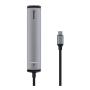 Переходник Baseus для MacBook HUB Mechanical eye 6в1 (USB/HDMI/Type-C/RJ45) (CAHUB-J0G) Deep Grey, темно-серый Переходник Baseus для MacBook HUB Mechanical eye 6в1 (USB/HDMI/Type-C/RJ45) (CAHUB-J0G) Deep Grey, темно-серый