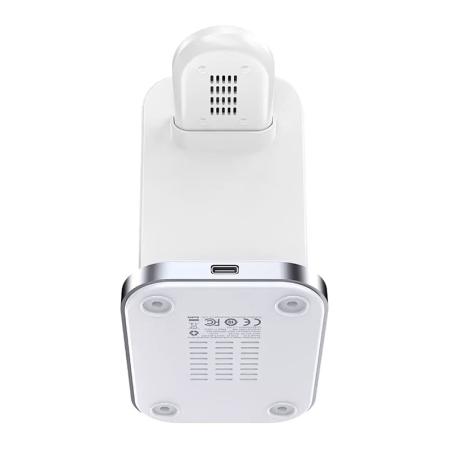 Беспроводное зарядное устройство AceFast Wireless Charger Desktop Holder 3в1 (E15) White, белый Беспроводное зарядное устройство AceFast Wireless Charger Desktop Holder 3в1 (E15) White, белый
