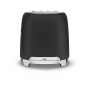 Тостер на 2 ломтика SMEG 50s style (TSF01BLMEU) Черный матовый Тостер на 2 ломтика SMEG 50s style (TSF01BLMEU) Черный матовый