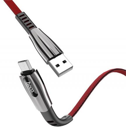 USB кабель hoco. Anti-Bending разъем Micro, 1,2 м (U70) Черный USB кабель hoco. Anti-Bending разъем Micro, 1,2 м (U70) Черный