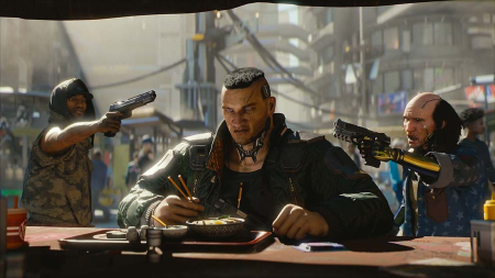 Игра Cyberpunk 2077 для PlayStation 5, русская озвучка