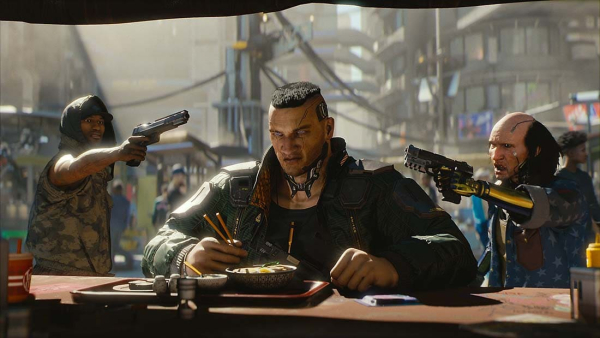 Игра Cyberpunk 2077 для PlayStation 5, русская озвучка