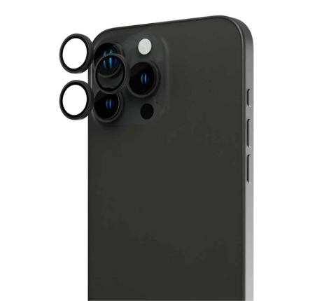 Защитное стекло для камеры iPhone 15 Pro/15 Pro Max SUPGLASS Anti Glare Camera lens glass (XC-31) Black