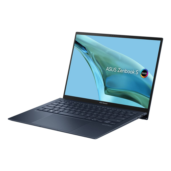 Ноутбук ASUS ZenBook S 13 (UX5304MA-NQ172) Core Ultra 7 155U/16Gb/1Tb SSD/13.3" 3К OLED/DOS Ponder Blue, синий