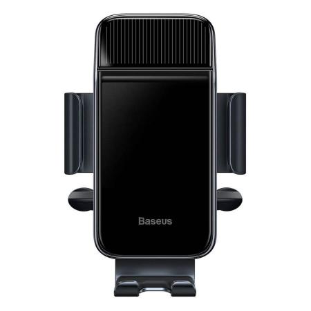 Автомобильный держатель Baseus Smart Solar Power Wireless Car Mount Electric Holder (SUZG000001) Черный Автомобильный держатель Baseus Smart Solar Power Wireless Car Mount Electric Holder (SUZG000001) Черный