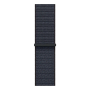 Apple Watch Series 10, 42 мм корпус из алюминия цвета «Jet Black», ремешок Sport Loop цвета «Ink» Apple Watch Series 10, 42 мм корпус из алюминия цвета «Jet Black», ремешок Sport Loop цвета «Ink»