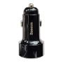 Автомобильное зарядное устройство Baseus 2 USB Quick Charger 45W (USB+USB) (CCMLC20A-01) Черный
