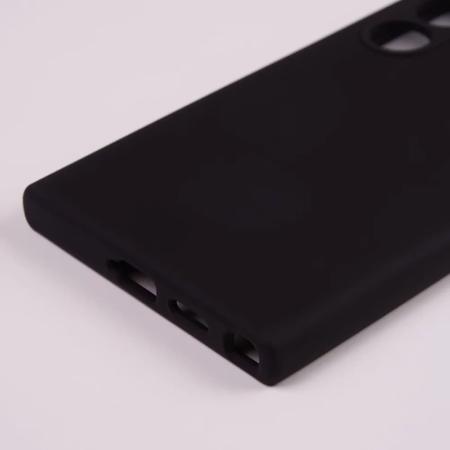 Чехол Silicone Case v2 для Samsung Galaxy S24 Ultra Black, Черный Чехол Silicone Case v2 для Samsung Galaxy S24 Ultra Black, Черный