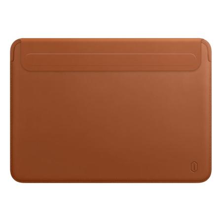 Чехол для MacBook Pro 16.2" 2021/23 WiWU Skin Pro II Leather Sleeve Коричневый Чехол для MacBook Pro 16.2" 2021/23 WiWU Skin Pro II Leather Sleeve Коричневый
