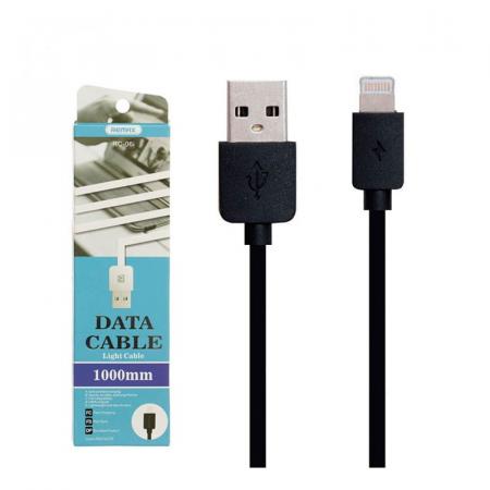 USB кабель REMAX Lightning "DATA CABLE" (RC-06i) Черный
