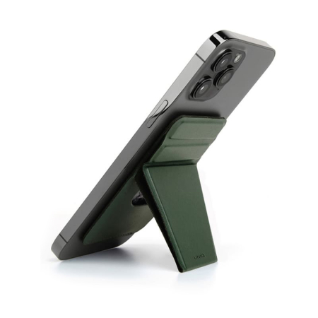 Магнитный бумажник с функцией стенда UNIQ LYFT MagSafe (MGSNAPONCH-LYFTGRN) Зеленый Магнитный бумажник с функцией стенда UNIQ LYFT MagSafe (MGSNAPONCH-LYFTGRN) Зеленый