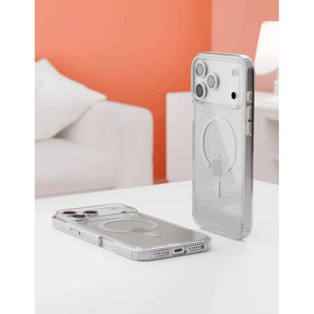 Чехол для iPhone 17 Pro Max с MagSafe защитный VLP LITE Air Case Прозрачный