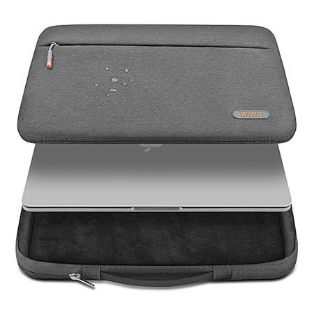Сумка для ноутбуков 13.3″/14″ WiWU Pilot Laptop Sleeve Серый Сумка для ноутбуков 13.3″/14″ WiWU Pilot Laptop Sleeve Серый