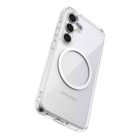 Чехол для Samsung Galaxy S24/S25 Clear Case MagSafe Прозрачный Чехол для Samsung Galaxy S24/S25 Clear Case MagSafe Прозрачный