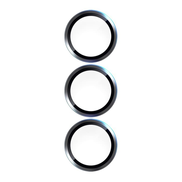 Защитное стекло для камеры Galaxy S24+ BLUEO Camera lens Armor metal 3 шт. (NPB28-S24+-BLK) Черный
