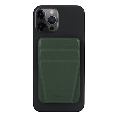 Магнитный бумажник с функцией стенда UNIQ LYFT MagSafe (MGSNAPONCH-LYFTGRN) Зеленый Магнитный бумажник с функцией стенда UNIQ LYFT MagSafe (MGSNAPONCH-LYFTGRN) Зеленый