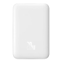 Внешний аккумулятор Baseus Magnetic Mini Wireless Fast Charge Overseas Editionc power bank с поддержкой беспроводной зарядки 6000mAh 20W (PPCX100502) Белый