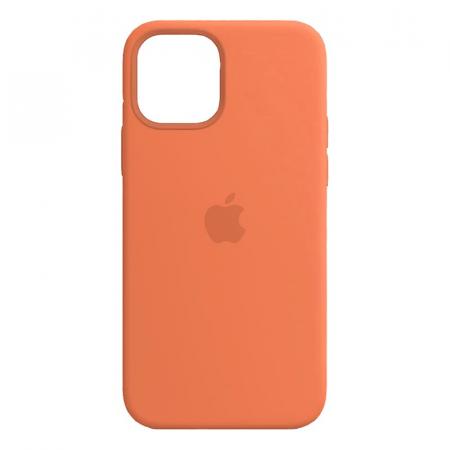 Чехол Silicone Case для Apple iPhone 12/12 Pro Orange, оранжевый Чехол Silicone Case для Apple iPhone 12/12 Pro Orange, оранжевый