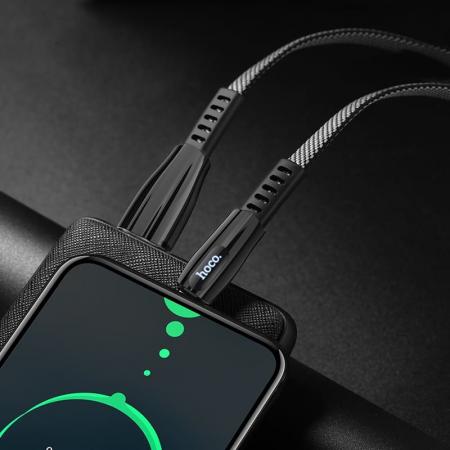 Кабель hoco. USB на Type-C, 1,2 м (U70) Черный Кабель hoco. USB на Type-C, 1,2 м (U70) Черный