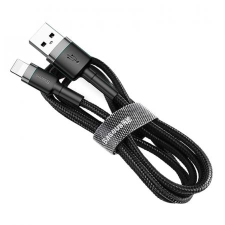 USB кабель Baseus Kevlar Cable разъем Lightning (CALKLF-BG1) Черный USB кабель Baseus Kevlar Cable разъем Lightning (CALKLF-BG1) Черный