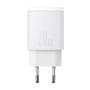 Зарядное устройство Baseus Compact Quick Charger U+C 20W EU (CCXJ-B02) Белый Зарядное устройство Baseus Compact Quick Charger U+C 20W EU (CCXJ-B02) Белый