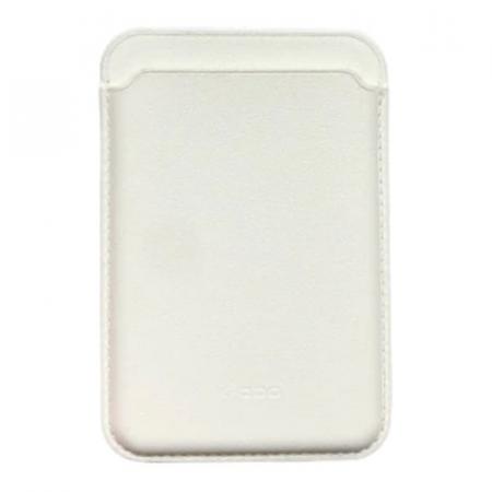 Чехол-бумажник для iPhone K-DOO Leather Wallet MagSafe Белый Чехол-бумажник для iPhone K-DOO Leather Wallet MagSafe Белый