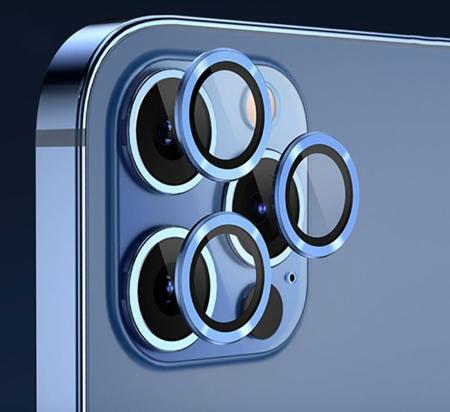 Защитное стекло для камеры iPhone 15 Pro/15 Pro Max SUPGLASS Anti Glare Camera lens glass (XC-31) Black