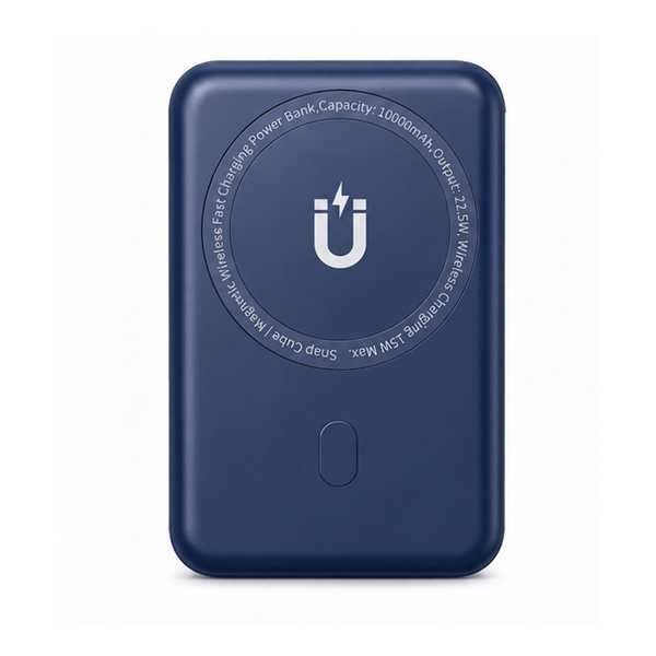 Внешний аккумулятор WiWU 10000mAh Power Bank Snap (Cube-SC) Голубой