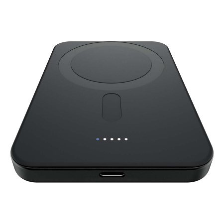 Внешний аккумулятор Pitaka Aramid Fiber Magnetic Power Bank black на 5000mAh, чёрный
