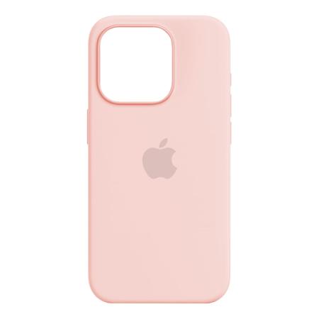 Чехол Silicone Case для Apple iPhone 15 Pro с MagSafe Light Pink, светло-розовый Чехол Silicone Case для Apple iPhone 15 Pro с MagSafe Light Pink, светло-розовый