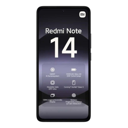 Xiaomi Redmi Note 14 6/128Gb Midnight Black, чёрный Xiaomi Redmi Note 14 6/128Gb Midnight Black, чёрный