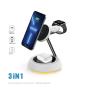 Беспроводное зарядное устройство WiWU TRIPLE 15W Foldable 3в1 wireless charger (Wi-W002) White, белый Беспроводное зарядное устройство WiWU TRIPLE 15W Foldable 3в1 wireless charger (Wi-W002) White, белый