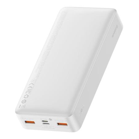 Внешний аккумулятор Baseus Bipow Digital Display Fast Charge Power Bank 20000mAh 20W Overseas Edition PPBD20K (PPBD050302) Белый
