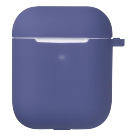 Силиконовый чехол для AirPods 1/2 Deppa Prime Line (4706) Синий Силиконовый чехол для AirPods 1/2 Deppa Prime Line (4706) Синий