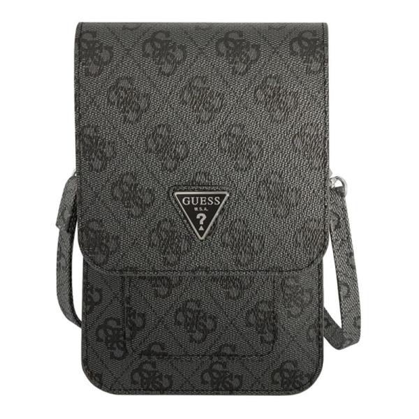 Сумка-чехол для смартфонов Guess Wallet Bag 4G with Triangle logo (GUWBP4TMGR) Серый