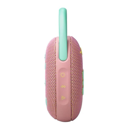 Портативная колонка JBL Clip 5 Pink, розовый Портативная колонка JBL Clip 5 Pink, розовый