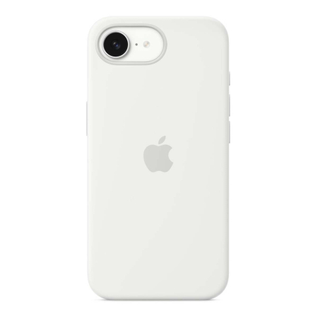 Чехол для iPhone 16e Silicone Case White, белый Чехол для iPhone 16e Silicone Case White, белый