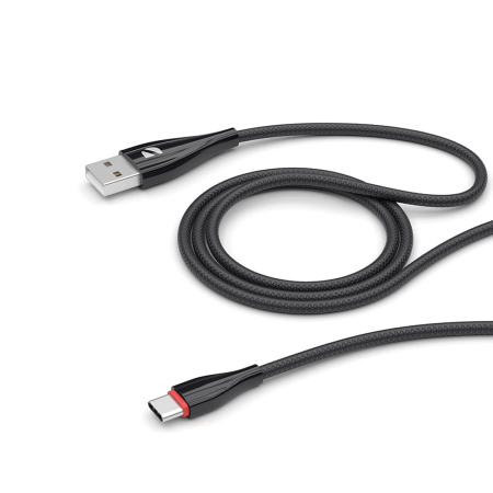 Дата-кабель Deppa Ceramic USB - USB-C, 1 м (72288) Черный Дата-кабель Deppa Ceramic USB - USB-C, 1 м (72288) Черный